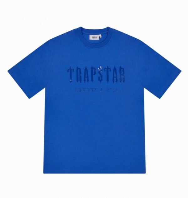 Camiseta Trapstar Decoded Gel Hombre Azules